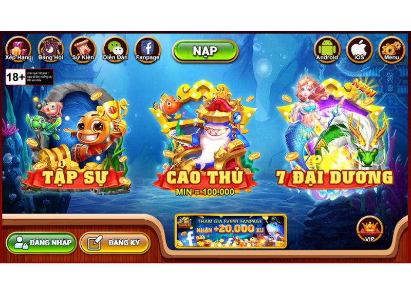 Bắn cá Sumclub - Top 1 trong game bắn cá đổi thưởng online