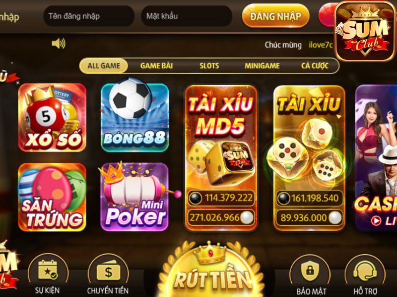 Mini Poker SumClub là tựa game được yêu thích hàng đầu hiện nay