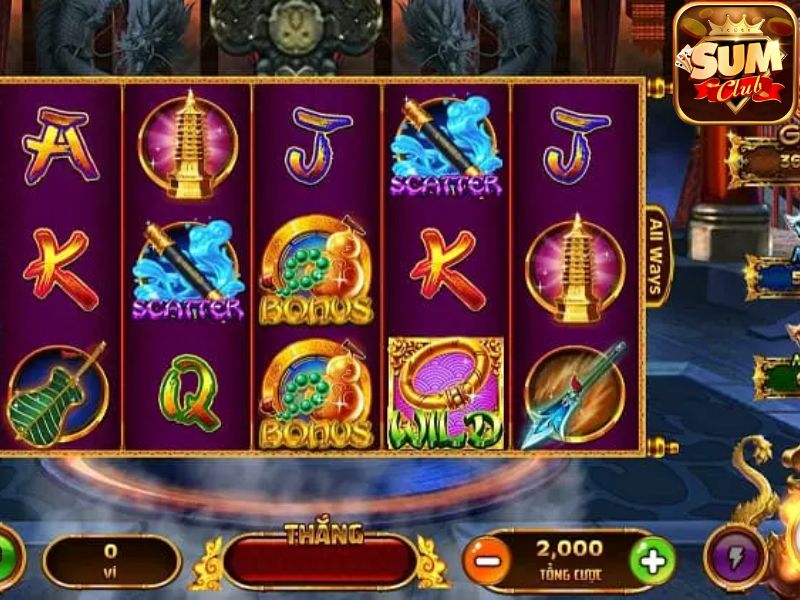 Tây du thần khí Sumclub là một trong những tựa game nổ hũ nổi bật tại cổng game Sumclub